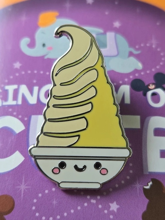 Disney Jewelry - Disney Kingdom of Cute Pineapple Dole Whip Sweet Treat Smiling Mystery Pin